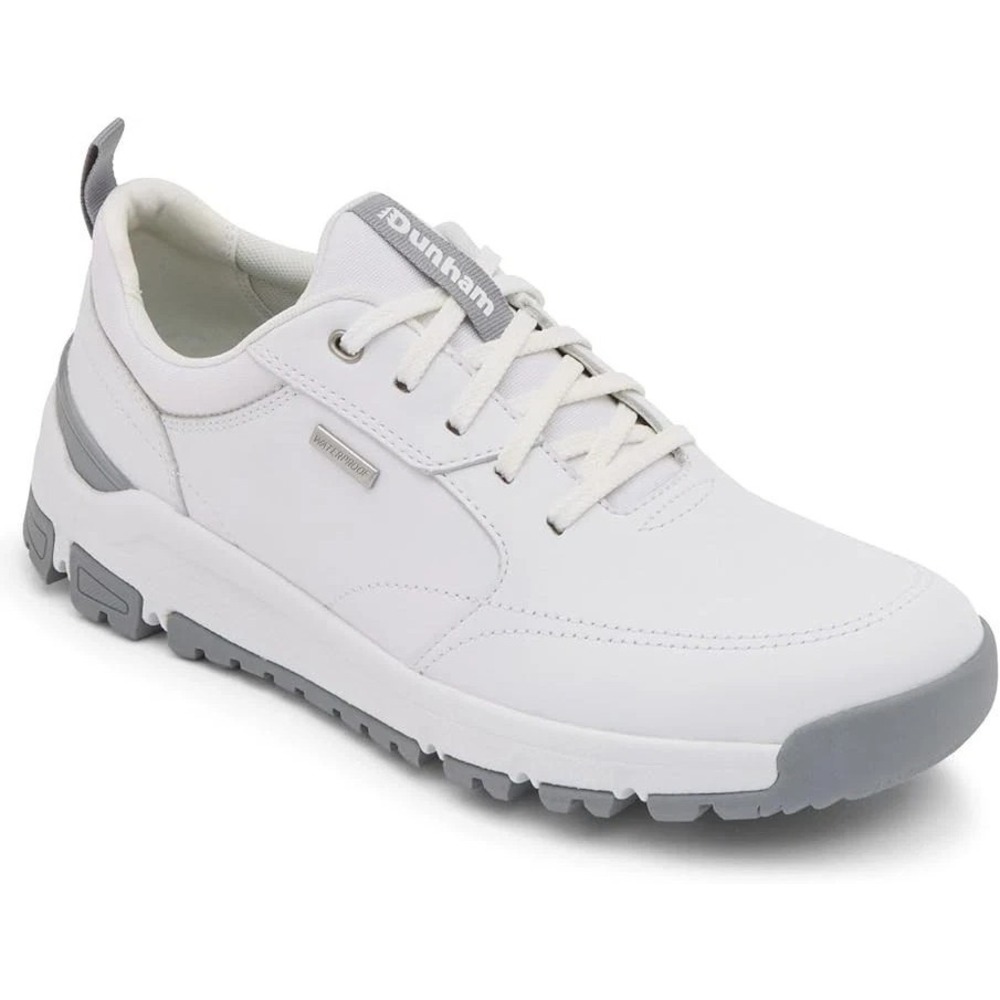 Dunham Glastonbury UBal II Men's Size 11  White Leather/Suede Shoes CI8217 NEW